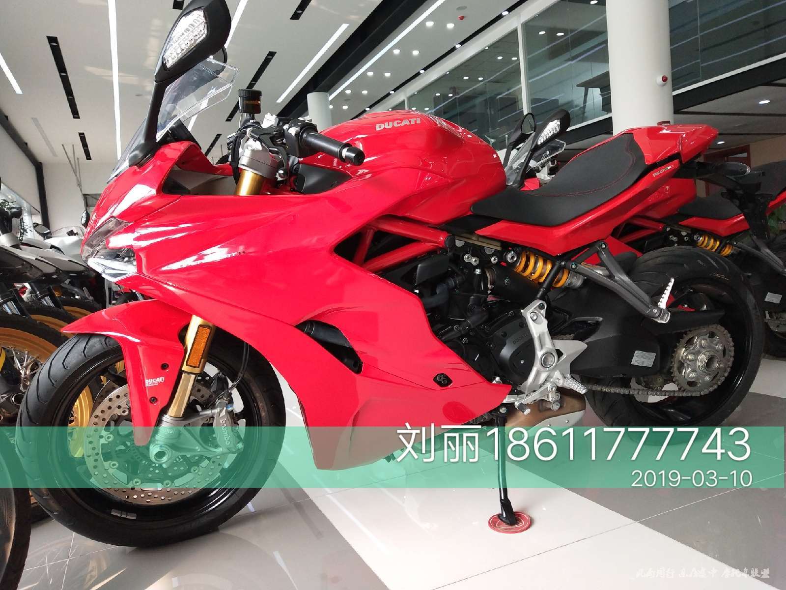 杜卡迪大貿supersport939高配紅行駛400多公里